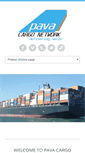 Mobile Screenshot of pavacargo.com